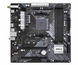 ASRock Płyta ASRock B450M/AC R2.0 /AMD B450/DDR4/SATA3/M.2/USB3.0/PCIe3.0/WiFi/BT/AM4/mATX