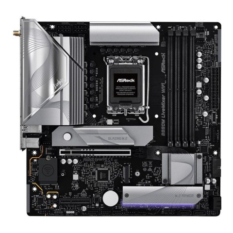 ASRock Płyta ASRock B860M LiveMixer WiFi /B860/DDR5/SATA3/M.2/TB4/WiFi/BT/PCIe5.0/s.1851/M-ATX