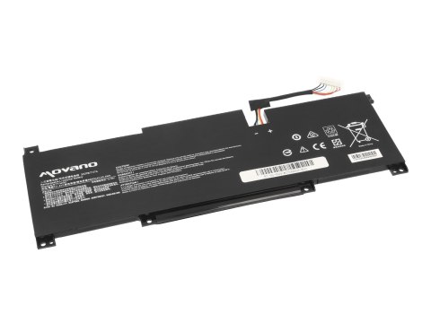 Bateria Movano do MSI Modern 14 C12M, Stealth 15M A11UEK
