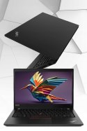 Laptop Lenovo ThinkPad T490 i7 24GB RAM 2TB SSD 14" Full HD dotykowy powystawowy