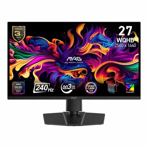 MSI Monitor MSI 26,5" MAG 273QP QD-OLED X24 WQHD 240Hz 2xHDMI DP