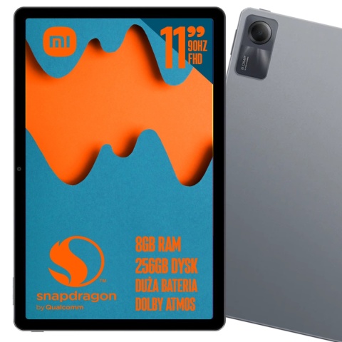 Tablet Xiaomi Redmi Pad SE 11" 8GB RAM Dysk 256GB Snapdragon