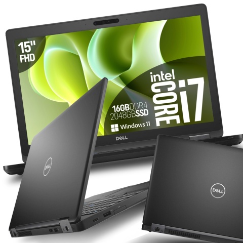 Laptop Dell Latitude 5590 i7 16GB RAM 1TB SSD 15,6" Full HD powystawowy
