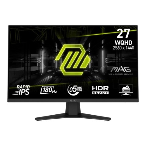 MSI Monitor MSI 27" MAG 274QF Rapid IPS WQHD 180Hz 2xHDMI DP