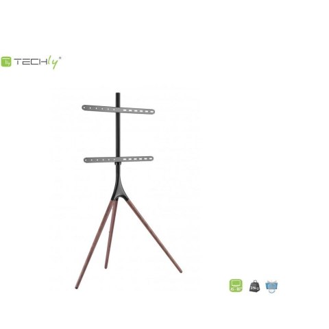 Techly Stojak podłogowy Techly 45"-65", 35kg drewno