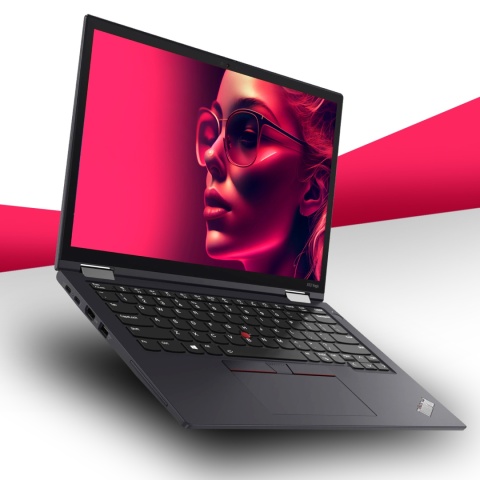Laptop Lenovo ThinkPad X13 Yoga G3 i5 16GB RAM 1TB SSD 1920x1200 13,3" Full HD dotykowy powystawowy