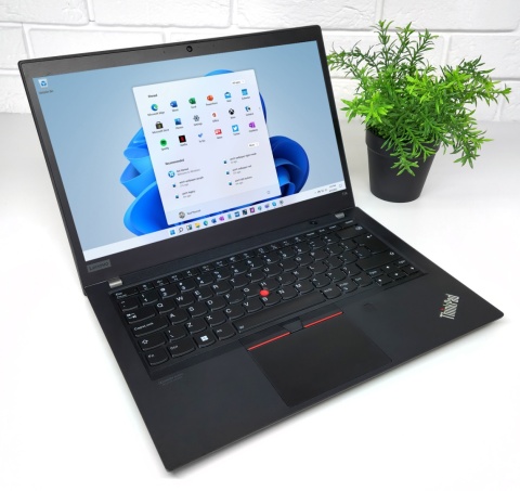 Laptop Lenovo ThinkPad T14 Gen 1 AMD RYZEN 16GB RAM 1TB SSD 14" Full HD dotykowy powystawowy