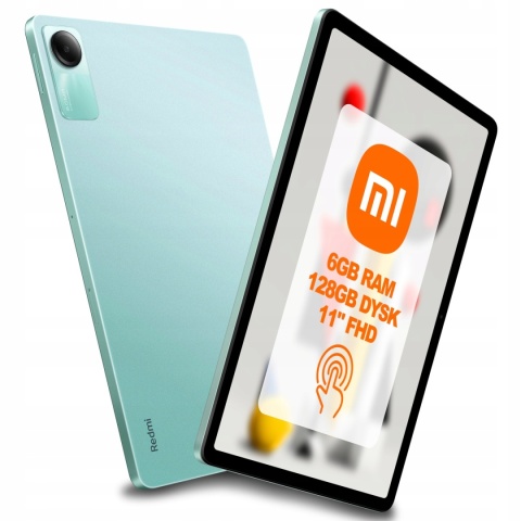 Tablet Xiaomi Redmi Pad SE 6 GB 128 GB Mint Green 11" Snapdragon Android