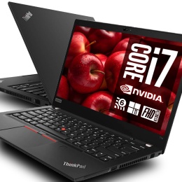 Laptop Lenovo ThinkPad T14 Gen 2 i7 24GB RAM 512GB SSD 14" Full HD GeForce MX450 powystawowy