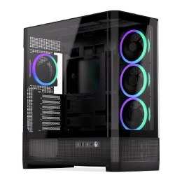 COOLING.PL Obudowa Endorfy Aquarius 8000 Corona ATX z oknem bez zasilacza czarna