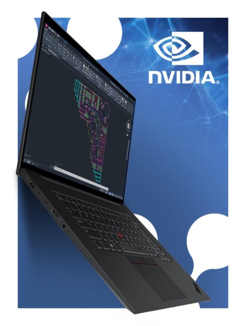 Lenovo ThinkPad P1 G5 i7 / 64 GB RAM / 1 TB SSD / 16" 4K / RTX A2000