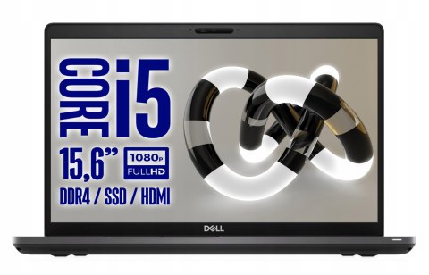 Laptop Dell Latitude 5500 i5 32GB RAM 1TB SSD 15" Full HD poleasingowy