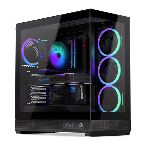 COOLING.PL Obudowa Endorfy Fishtank 6000 Corona (EY2A025) z oknem bez zasilacza czarna