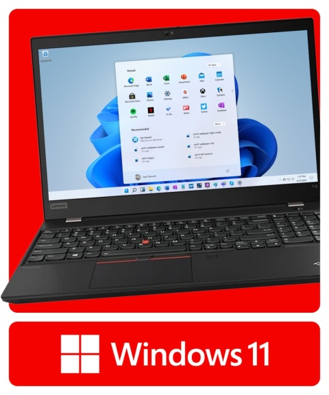 Laptop Lenovo ThinkPad T15g G1 i9 32GB RAM 1TB SSD 15,6" Full HD RTX 2070 powystawowy