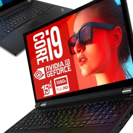 Laptop Lenovo ThinkPad T15g G1 i9 32GB RAM 1TB SSD 15,6" Full HD RTX 2070 powystawowy