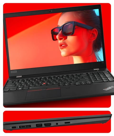 Laptop Lenovo ThinkPad T15g G1 i9 32GB RAM 2TB SSD 15,6" Full HD RTX 2070 powystawowy