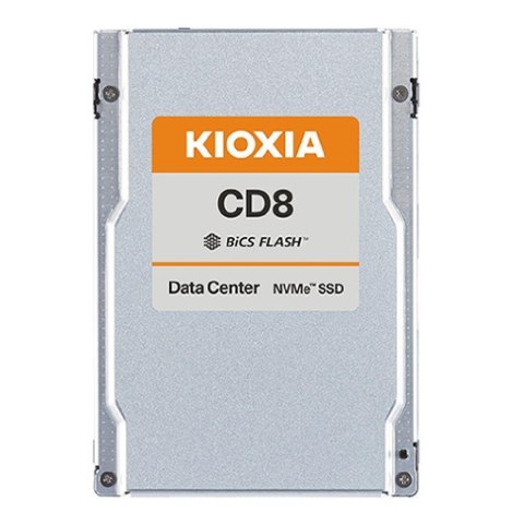 KIOXIA Dysk SSD KIOXIA CD8-R 1,92TB 2,5" U.2 PCIe Gen4 NVMe (7200/3500 MB/s)
