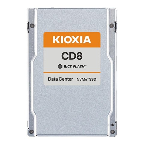 KIOXIA Dysk SSD KIOXIA CD8-V 6,4TB 2,5" U.2 PCIe Gen4 NVMe (7100/6000 MB/s)