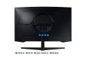 MONITOR SAMSUNG ODYSSEY G5 LED 32" LS32CG552EUXEN 165Hz (OUTLET)