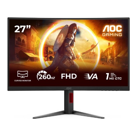 AOC Monitor AOC 27" C27G4Z2 Fast VA FHD 260Hz 2xHDMI DP