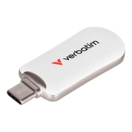 Verbatim Pendrive Verbatim Plectra 64GB USB-C 3.0 White