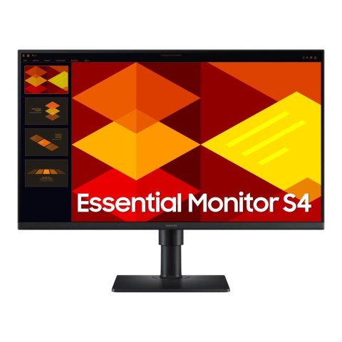 SAMSUNG Monitor Samsung 27" Essential S40GD (LS27D406GAUXEN) IPS FHD 100Hz 2xHDMI DP HUB głośniki