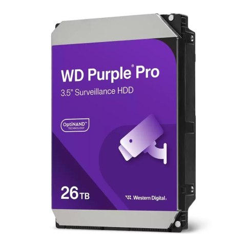 Western Digital Dysk WD Purple™ Pro WD260PURP 26TB 3.5" 7200 512MB SATA III