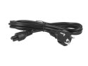 Kabel zasilający 3-żyłowy (koniczynka / miki) [150 szt. karton] - 1.8m