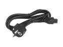 Kabel zasilający 3-żyłowy (koniczynka / miki) [200 szt. karton] - 1.5m