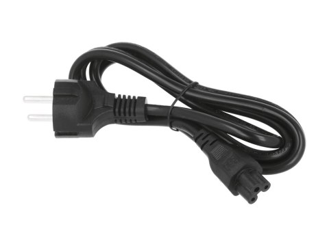 Kabel zasilający 3-żyłowy (koniczynka / miki) [200 szt. karton] - 1.5m