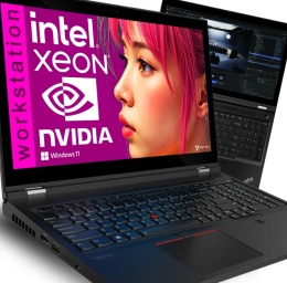 Laptop Lenovo ThinkPad P15 G2 Xeon 32GB RAM 2TB SSD 15,6" Full HD T1200 nowy