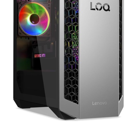 Lenovo LOQ Tower 26ADR10 Ryzen 7 8745HX 32GB DDR5 5200 SSD1TB GeForce RTX 5060 8GB Win11 Luna Grey / Eclipse Black