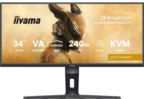 MONITOR IIYAMA LED 34" GCB3486WQSCP-B1 240Hz