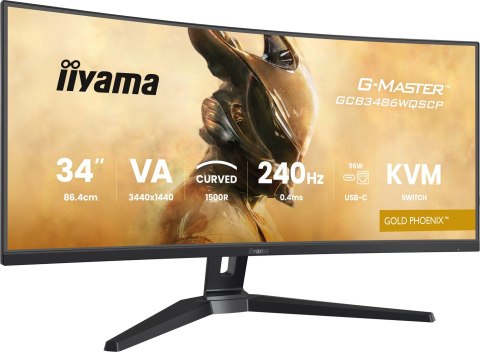 MONITOR IIYAMA LED 34" GCB3486WQSCP-B1 240Hz