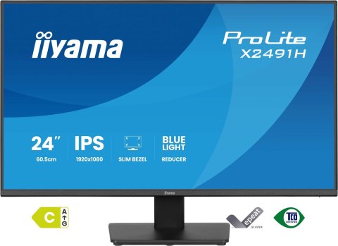MONITOR IIYAMA LED 23,8" X2491H-B1 120Hz