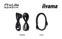 MONITOR IIYAMA LED 23,8" X2491H-B1 120Hz