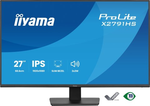 MONITOR IIYAMA LED 27" X2791HS-B1 120Hz