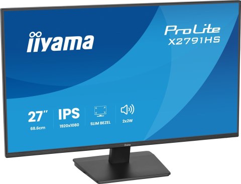 MONITOR IIYAMA LED 27" X2791HS-B1 120Hz