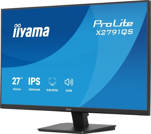 MONITOR IIYAMA LED 27" X2791QS-B1