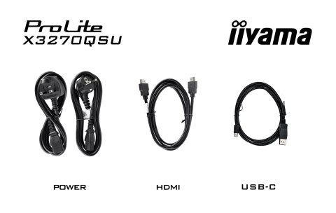 MONITOR IIYAMA LED 31,5" X3270QSU-B1 100Hz