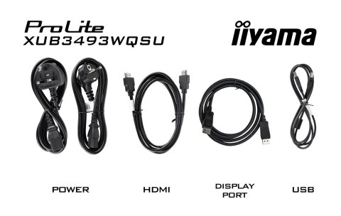 MONITOR IIYAMA LED 34" XUB3493WQSU-B6 120Hz