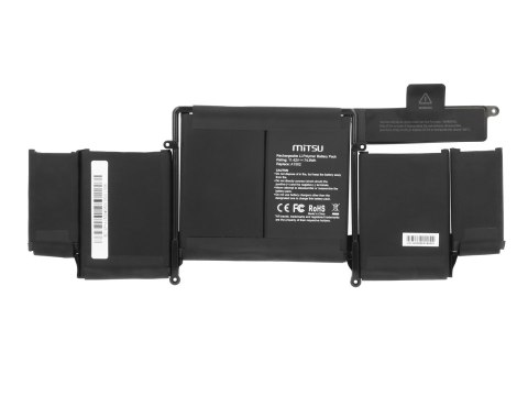 Bateria Mitsu do Apple MacBook Pro 13 A1502