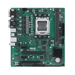 Asus Płyta Asus Pro A620M-C-CSM /AMD A620/DDR5/SATA3/M.2/USB3.1/PCIe4.0/AM5/mATX