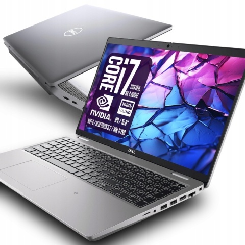 Laptop Dell Latitude 5521 i7 16GB RAM 512GB SSD MX450 15,6" Full HD powystawowy