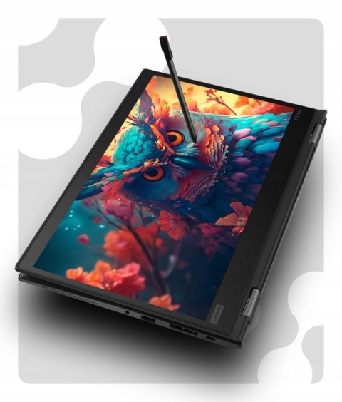 Laptop Lenovo ThinkPad X13 Yoga G1 i7 16GB RAM 512GB SSD 1920x1080 13,3" Full HD dotykowy powystawowy