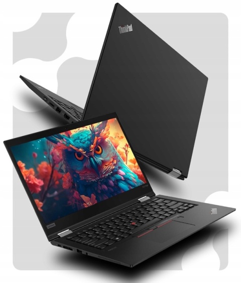 Laptop Lenovo ThinkPad X13 Yoga G1 i7 16GB RAM 1TB SSD 1920x1080 13,3" Full HD dotykowy powystawowy