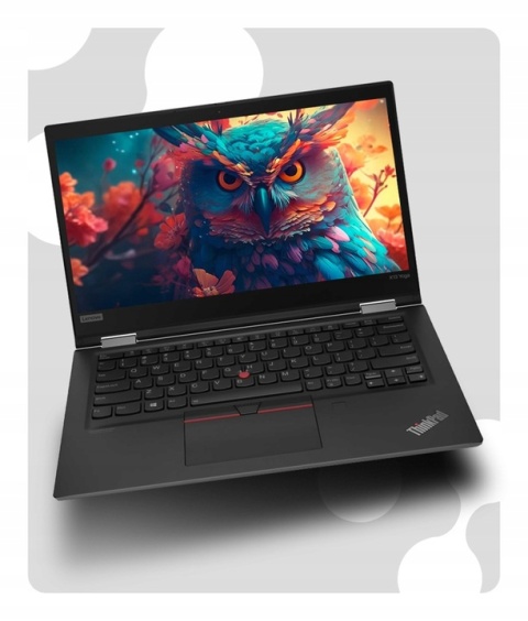 Laptop Lenovo ThinkPad X13 Yoga G1 i7 16GB RAM 2TB SSD 1920x1080 13,3" Full HD dotykowy powystawowy