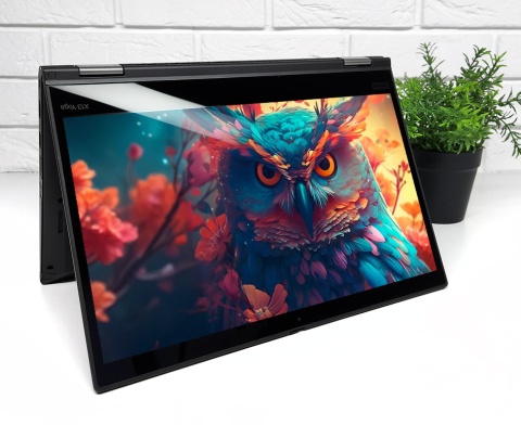 Laptop Lenovo ThinkPad X13 Yoga G1 i7 16GB RAM 2TB SSD 1920x1080 13,3" Full HD dotykowy powystawowy