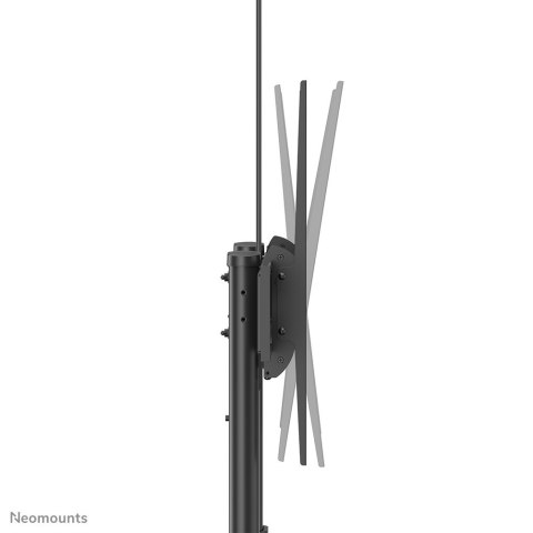 NewStar Mobile Flat Screen Floor Stand (height: 128-160 cm)