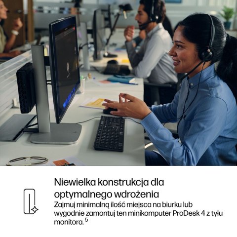 HP ProDesk 4 Mini G1i Ultra 5 225T 16GB DDR5 5600 SSD512 Arc W11Pro 3Y OnSite